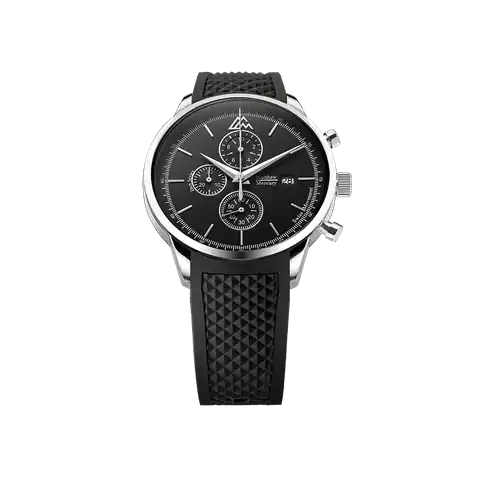 Matthew Mercury Watches Magnum Black Rubber
