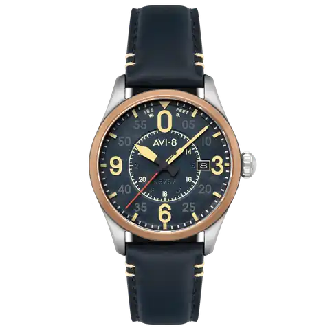 AVI-8 Timepieces Distressed Blue