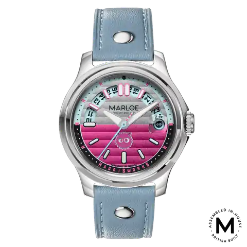 Marloe Watch Company Haggis Works - Pinky Stripes Back (Pre-order)