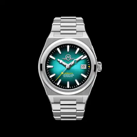 Monro Adventure Monro Urban Adventure MUA-A2, Automatic, 40mm Stainless Steel, Teal Dial