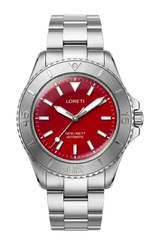 Filippo Loreti Watches Aquadiver Deep Red