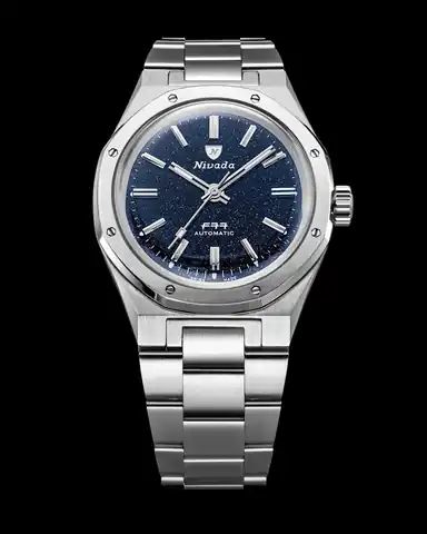 Nivada Grenchen F77 SST Dark Blue Aventurine MK1 - 37MM