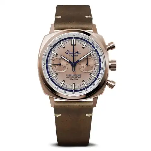 Geckota Classic Chronotimer Watch Spanish Pink