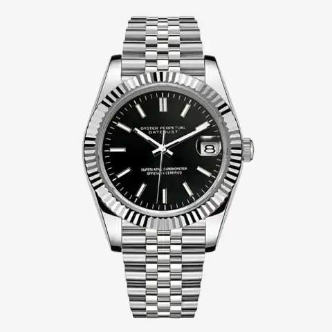 Monomods Custom Seikojust Edition Classic Black Midnight Jubilee MOD