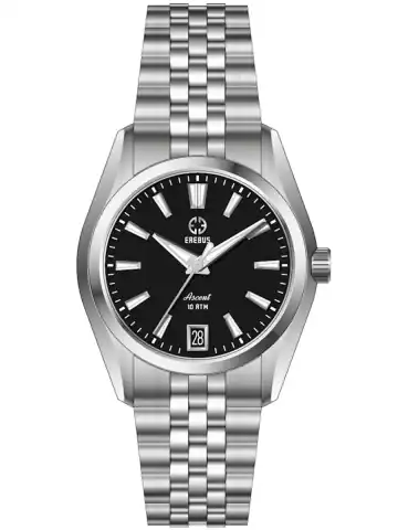 EREBUS WATCH Ascent 34 Black Enamel