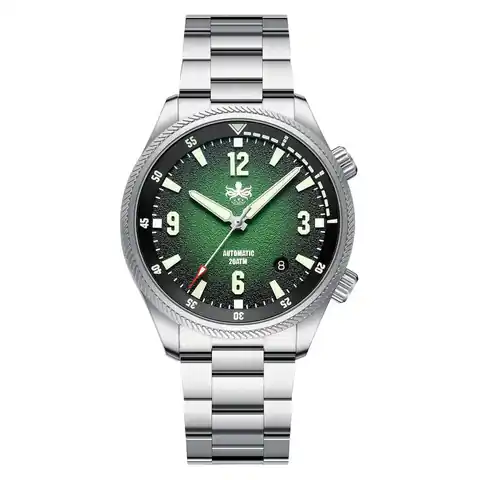 Phoibos Storm Corsair Automatic Diver with Green Dial #PY063A