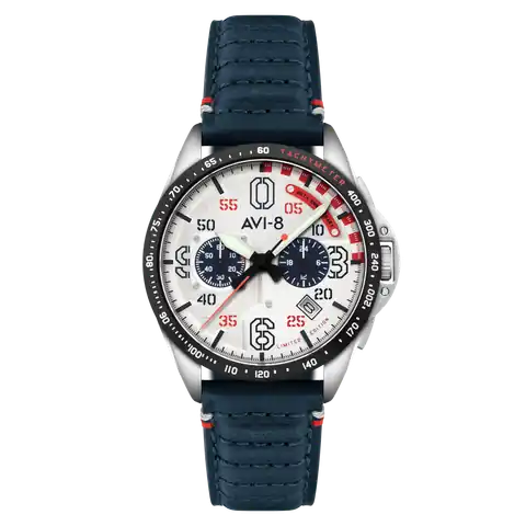 AVI-8 Timepieces Slipstream Silver