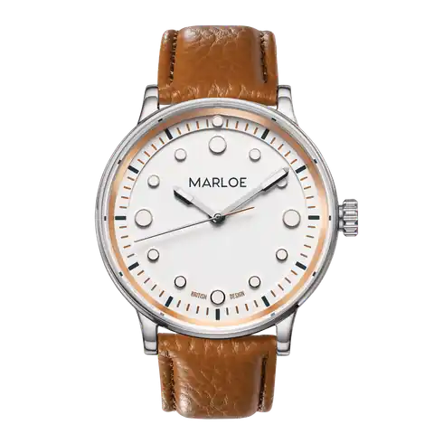 Marloe Watch Company Glenbeg White