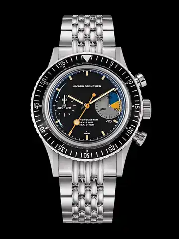 Nivada Grenchen Chronomaster Valjoux 23 BIG EYE