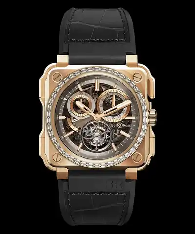 Bell & Ross BR-X1 Tourbillon Rose Gold Diamonds