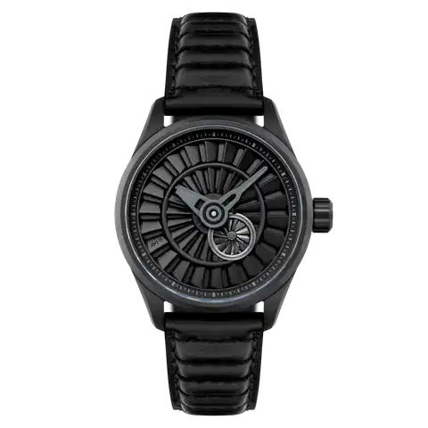 AVI-8 Timepieces Piston Black