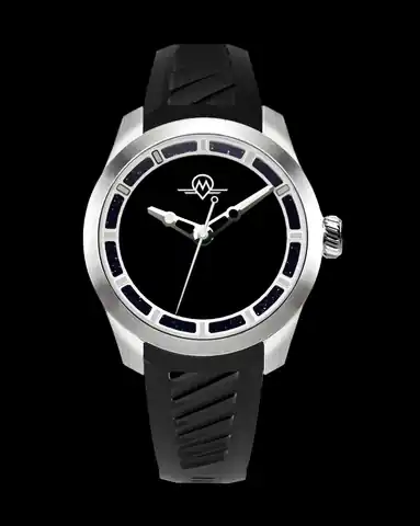 Monro Adventure Monro Luna Adventure MLA-MBR Musuo Black Hole, 9039 Automatic Watch, 39mm Epdm Rubber