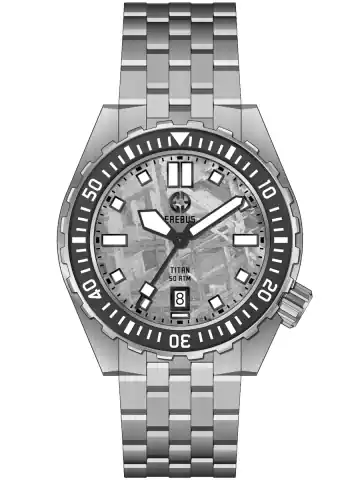 EREBUS WATCH Titan Grey Meteorite