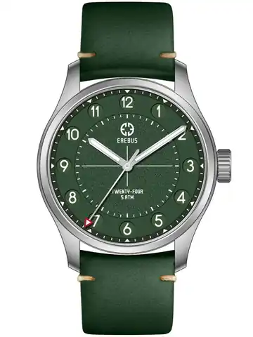EREBUS WATCH Twenty-Four 38 Green