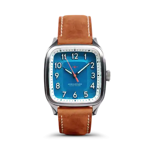 Trafford Watch Co. Crossroads S Core 40 - Blue