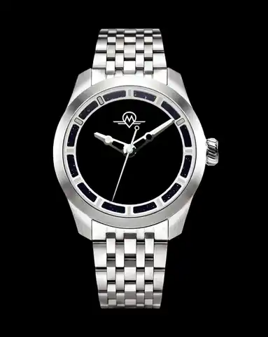 Monro Adventure Monro Luna Adventure MLA-MBB Musuo Black Hole, 9039 Automatic Watch, 39mm Stainless Steel