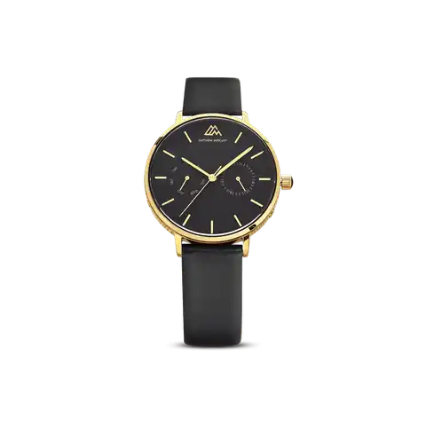 Matthew Mercury Watches Golden Black