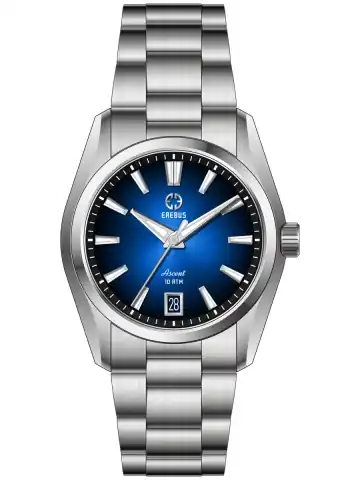 EREBUS WATCH Ascent 36 Blue Fumé