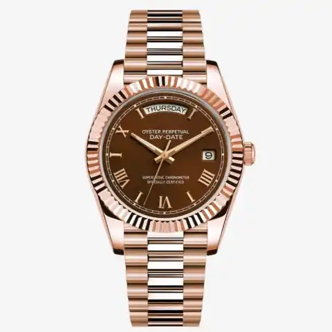 Monomods Custom Seikodate Edition Presidential Chocolate Roman MOD