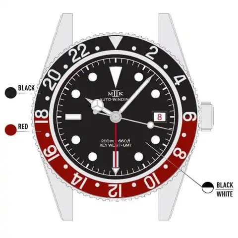 Mk II Watches Key West (1006)