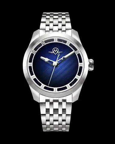 Monro Adventure Monro Luna Adventure MLA-PAB Planet Agate, 9039 Automatic Watch, 39mm Stainless Steel