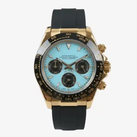 Monomods Custom Seitona Chronograph MOD Tiffany Gold Edition