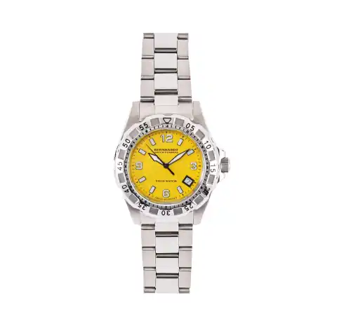 Bernhardt Watch Company Field Diver - Yellow/Steel