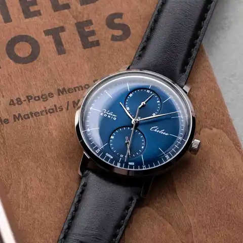 EONIQ Workshop Custom Mechanical-Quartz Hybrid Watch | 36mm | Eoniq VA-001F