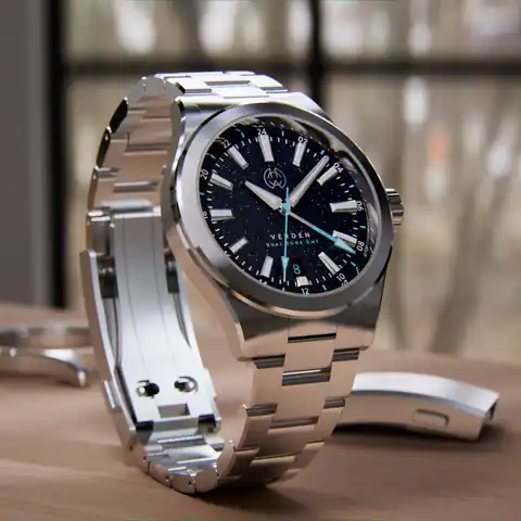 Henry Archer Denmark Verden GMT - Ad Astra Aventurine
