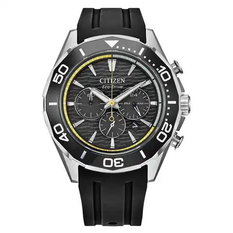 Citizen Endeavor Eco-Drive Chronograph with Black Dial #CA4730-08E