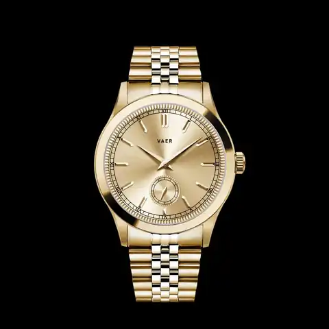 Vaer Watches C1 Ceremony Gold - 36mm Quartz