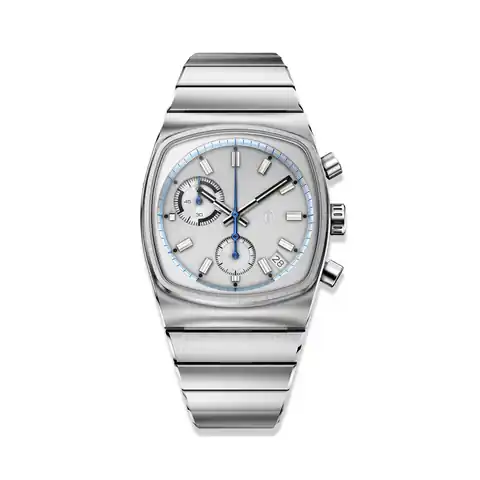 Brew Metric - Steel Dial Chronograph Watch