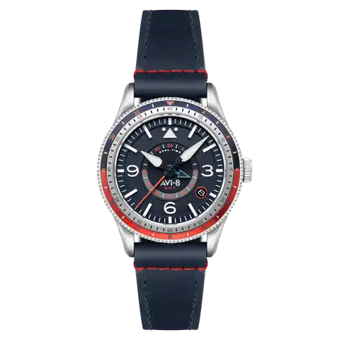AVI-8 Timepieces Cockpit Blue