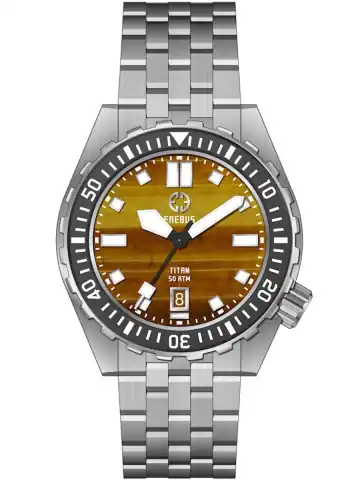 EREBUS WATCH Titan Tiger's Eye