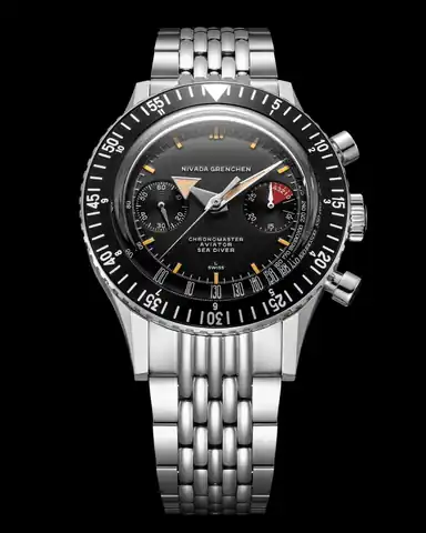 Nivada Grenchen Chronomaster Broad Arrow - 41MM