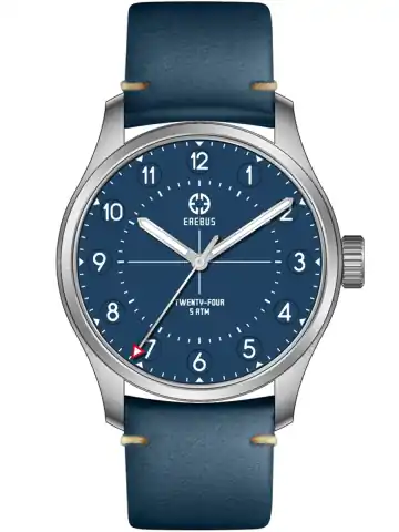 EREBUS WATCH Twenty-Four 38 Blue