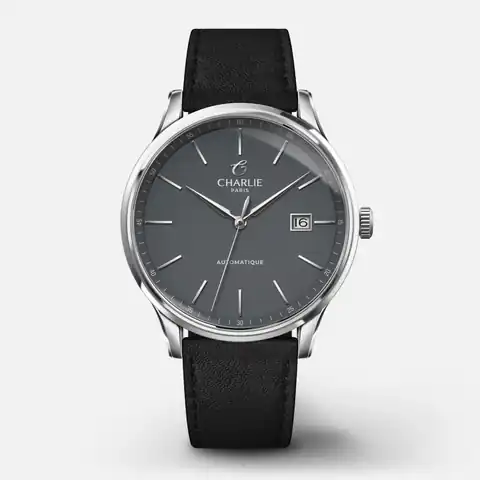CHARLIE - Paris Initial - Slim - Gris