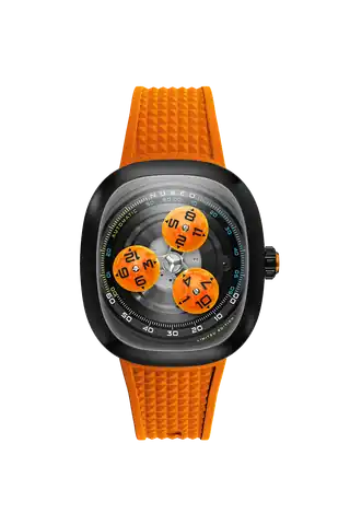 Nubeo Watches Cosmic Tangerine