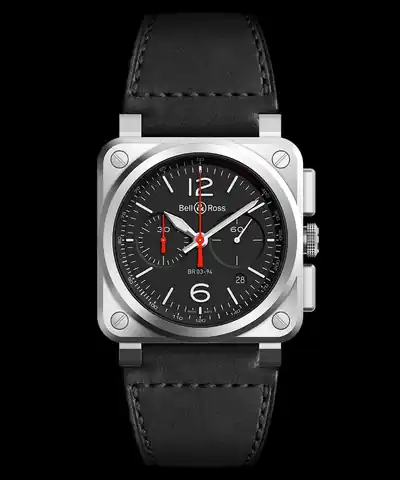 Bell & Ross BR-03 Chrono Black Steel