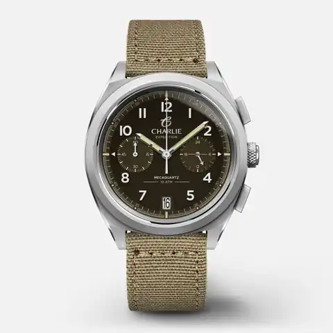 CHARLIE - Paris GR - Chronographe - Brun
