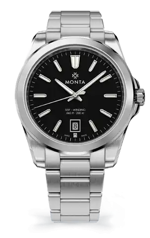 Monta Monta Noble 40, Black Dial