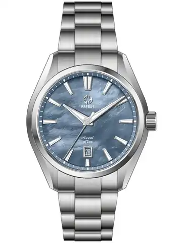 EREBUS WATCH Ascent 41 Blue Mother Of Pearl