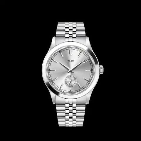 Vaer Watches C1 Ceremony Silver - 34mm Quartz