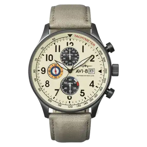AVI-8 Timepieces Cream Beige