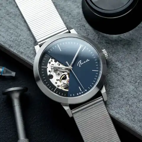 EONIQ Workshop Custom Mechanical Watch | 38mm | Eoniq PB106-F