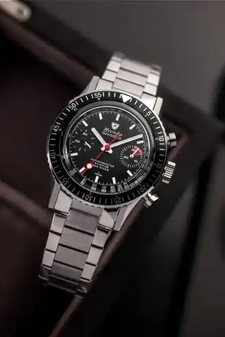 Nivada Grenchen White Lollipop Manual INTER.BEZEL