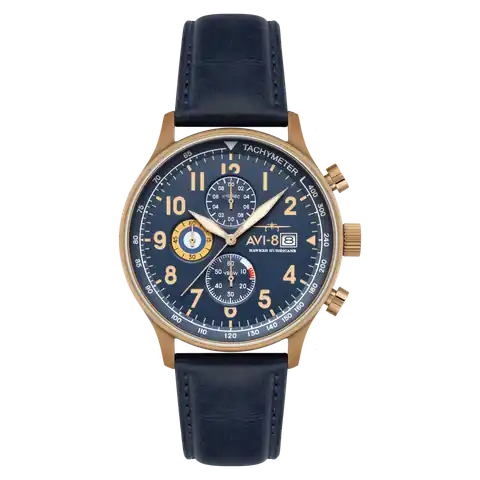AVI-8 Timepieces Regent Blue