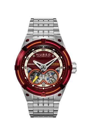 Nubeo Watches Dark Red