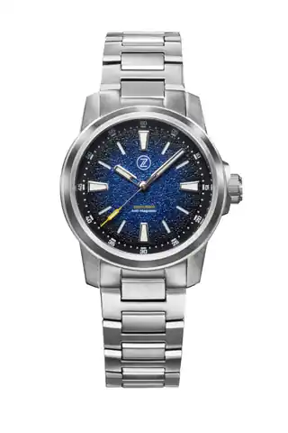 Zelos Aurora Field 38mm Ti 'Midnight Blue'