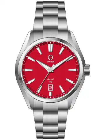 EREBUS WATCH Ascent HAQ 41 Red Enamel